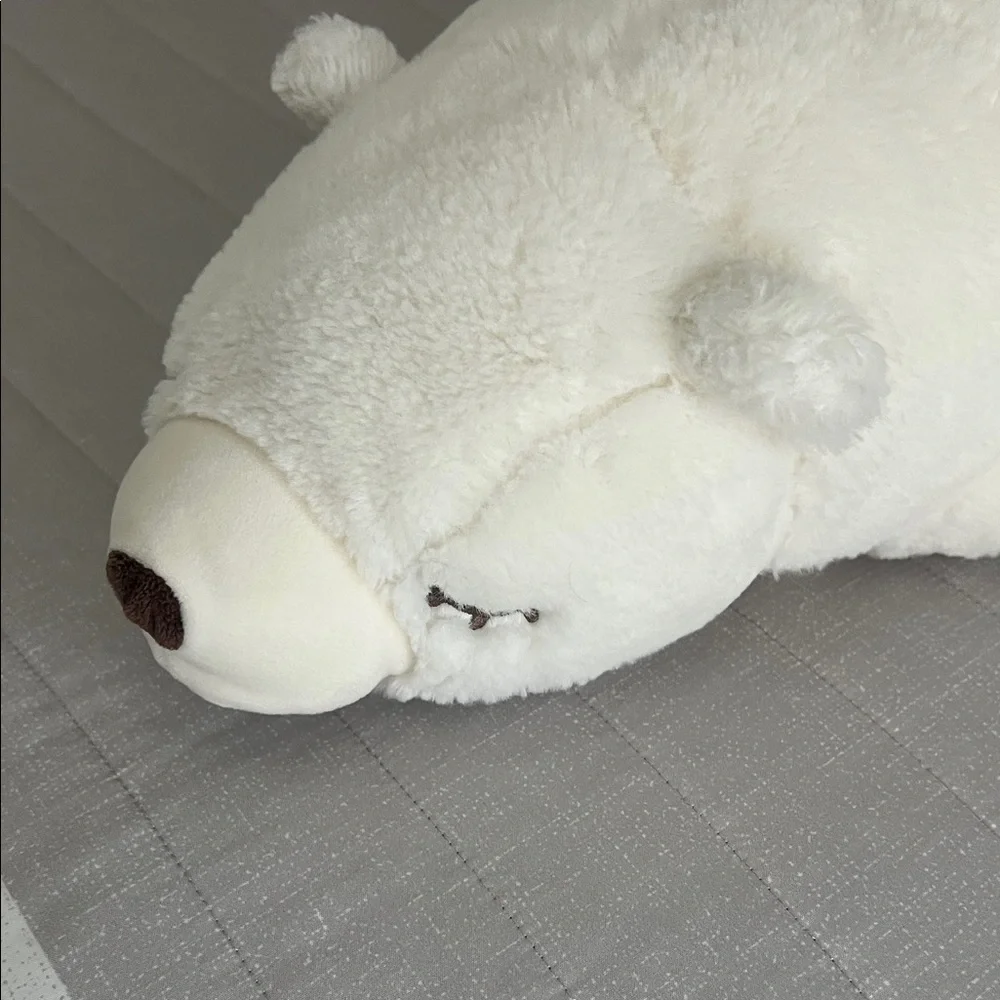 Minisolife White Sloth Plush 20"
Long Laying Lying Sleeping Closed Eyes - Picture 3 of 13